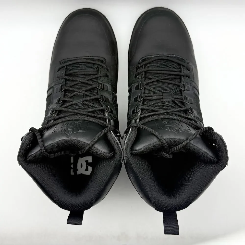 DC Shoes Men’s Anvil High-Top Work Boot — Black